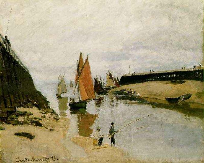 breakwater at trouville low tide [1870].jpg